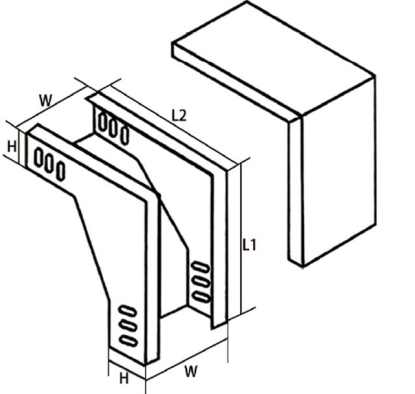 Vertical Upward Bend line drawing