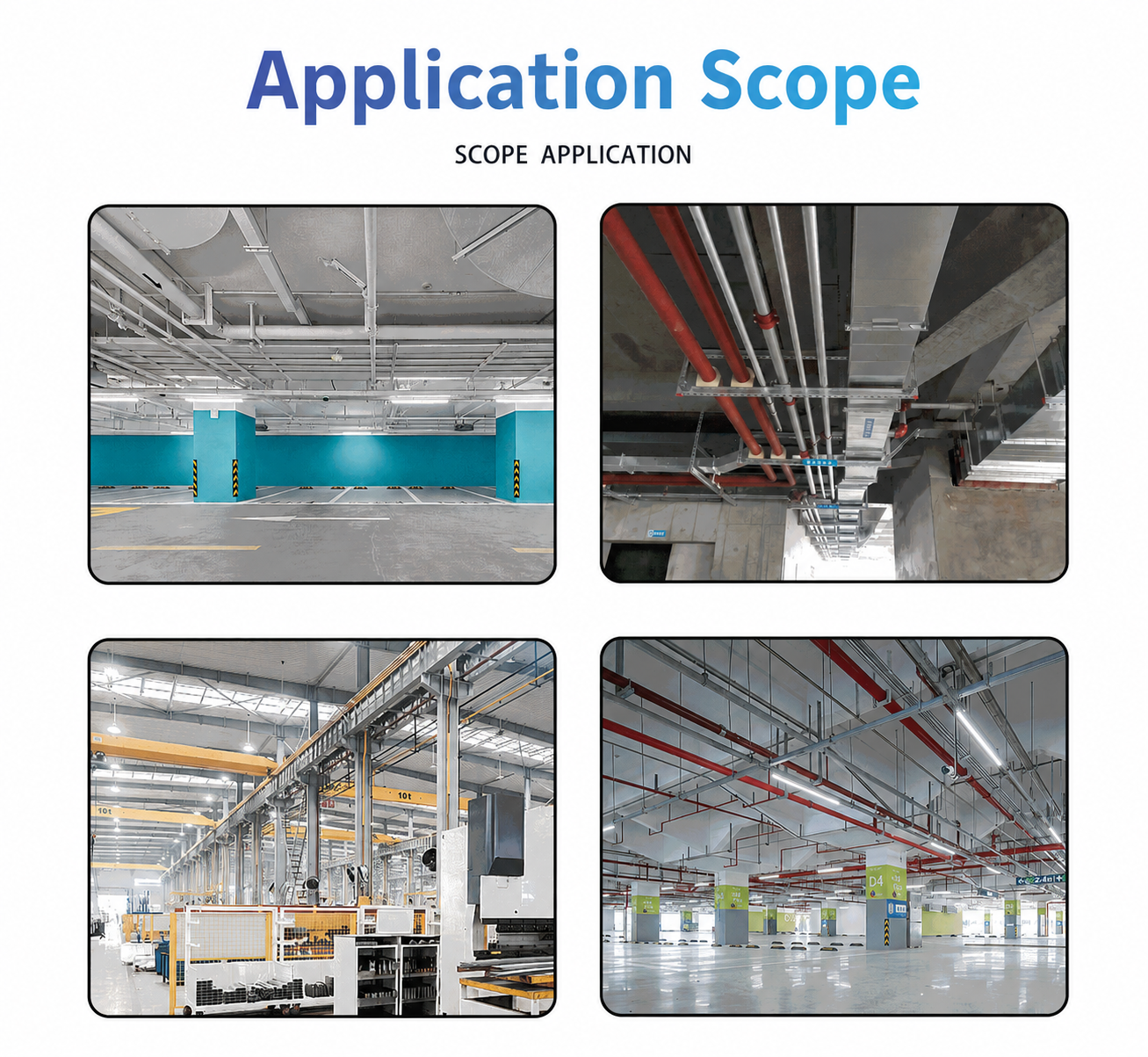 C Channel accessories and support components