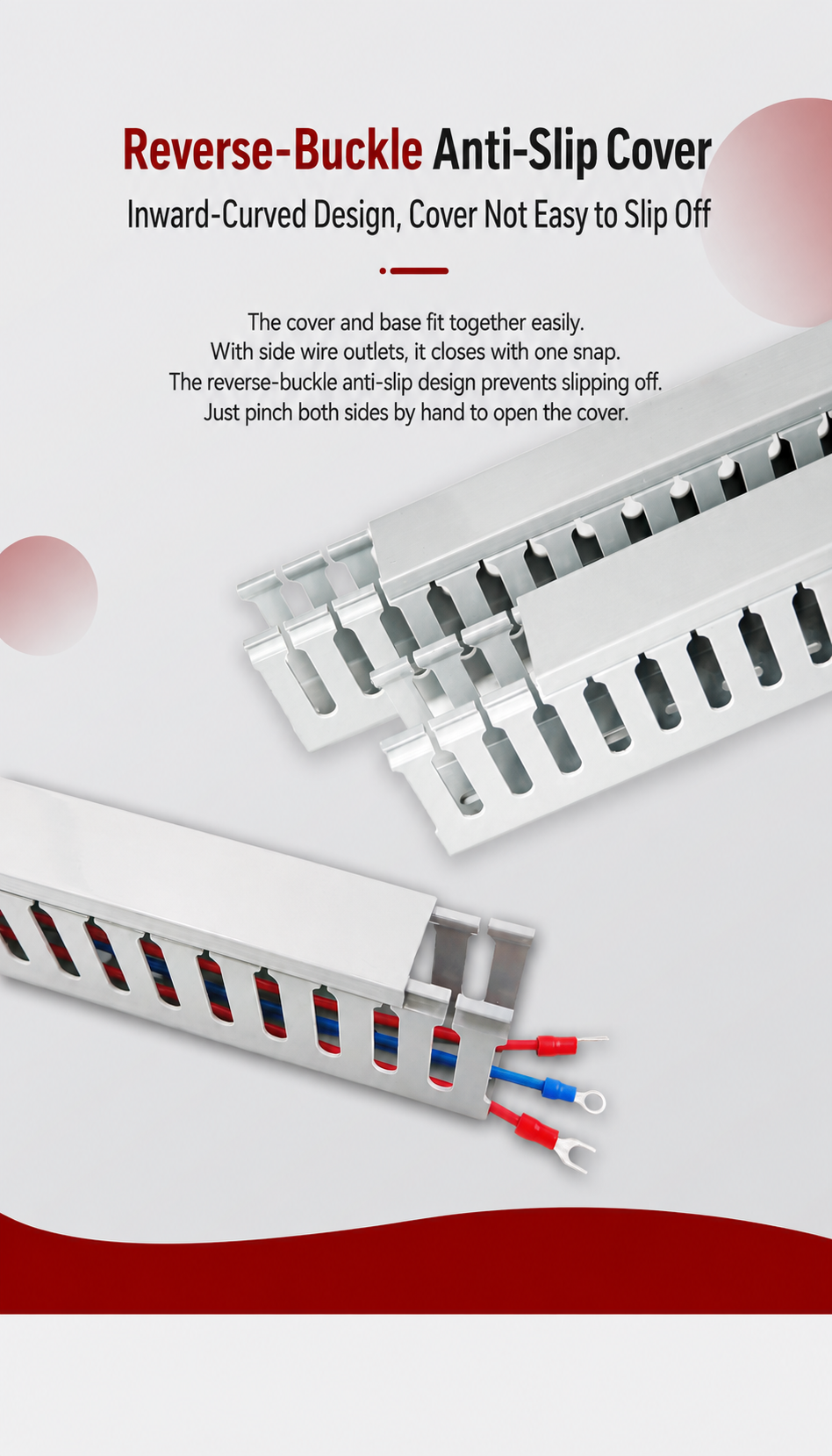 PVC slotted trunking specifications